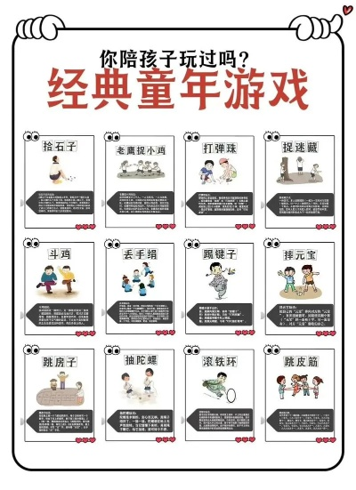 童年经典盘点：十大必玩游戏，重温快乐时光新体验