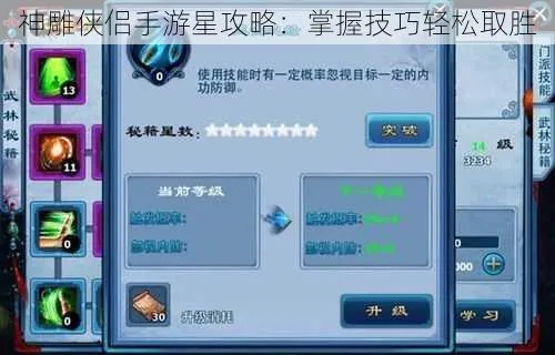 二星群侠挑战攻略：高效通关秘籍，掌握新技能！