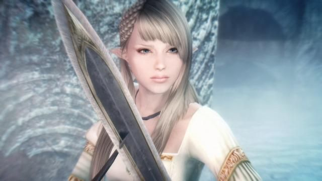 上古卷轴5美颜大改造，日系女神风来袭，视觉盛宴太犯规！