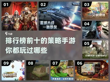 十大耐玩大战略游戏盘点，揭秘热门精选攻略