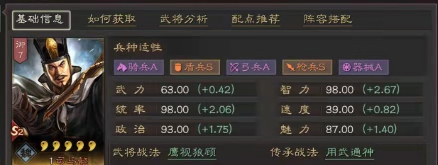 三国志·战略版：司马懿深度强化攻略解析，解锁全新战术价值