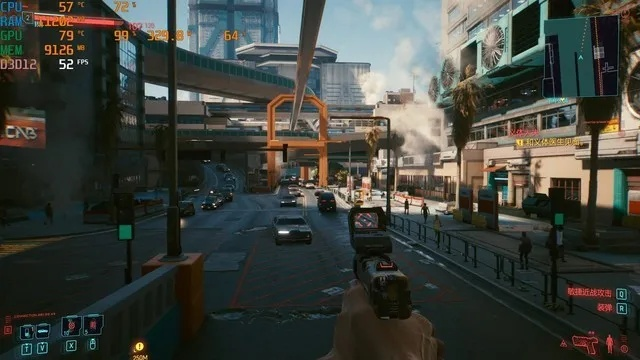 FSR Redstone测试画质飞跃，赛博朋克2077视觉革新体验升级