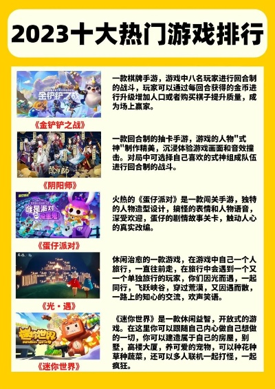 热门团队竞技游戏盘点:探索最佳合作体验新境界 热门团队竞技游戏盘点:探索最佳合作体验新境界